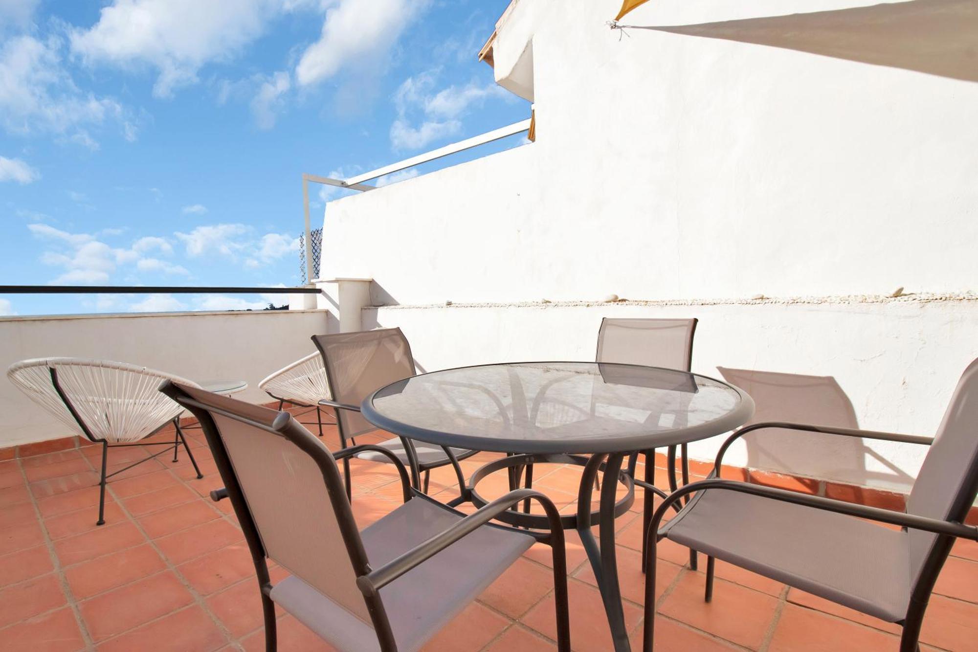 Appartement Duplex Estilo Boho Con Increible Terraza Y Vistas Al Mar En Estepona - Las Abejeras 609 Extérieur photo