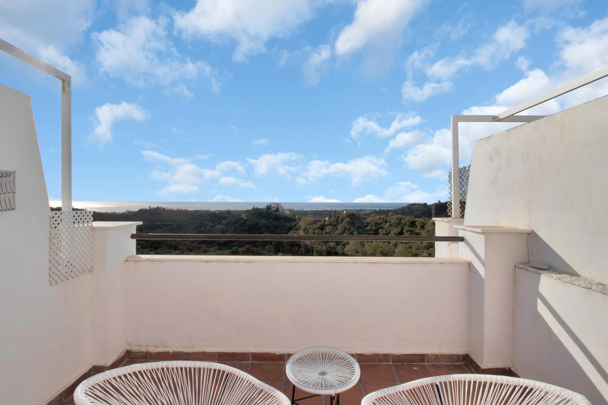 Appartement Duplex Estilo Boho Con Increible Terraza Y Vistas Al Mar En Estepona - Las Abejeras 609 Extérieur photo